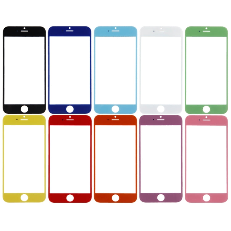 Front Screen Outer Glass Lens for iPhone 6(Black) - free shipping - PMC TechLife - Order now!