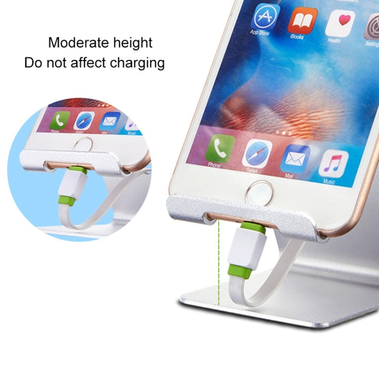Aluminum Stand Desktop Holder for iPad, iPhone, Galaxy, Huawei, Xiaomi, HTC, Sony, and other Mobile Phones or Tablets(Blue) - Desktop Holder by PMC TechLife | Online Shopping South Africa | PMC TechLife