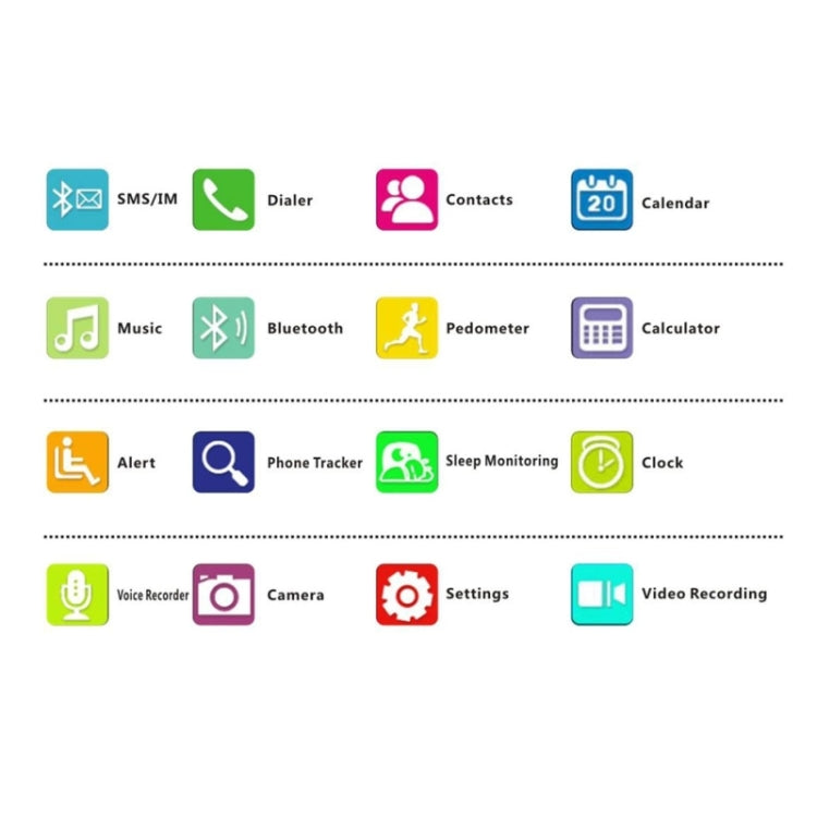 Otium Gear S 2G Smart Watch Phone, Anti-Lost / Pedometer / Sleep Monitor, MTK6260A 533MHz, Bluetooth / Camera(Black) - Smart Watches by Otium | Online Shopping South Africa | PMC TechLife | Buy Now Pay Later Mobicred