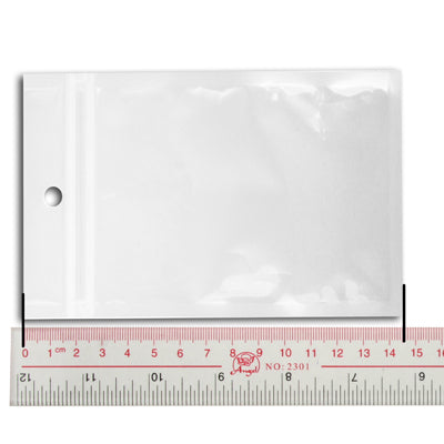 100x 5.8 inch Zip Lock Plastic Poly Bag, Size: 14.5 x 10.5cm (100pcs in one package, the price is for 100pcs) - free shipping - PMC TechLife - Order now!