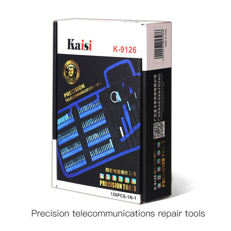 126 in 1 Kaisi K-9126 Magnetic Screwdriver Set Precision Screwdriver Tool Kit Repair Hand Tool - free shipping - PMC TechLife - Order now!