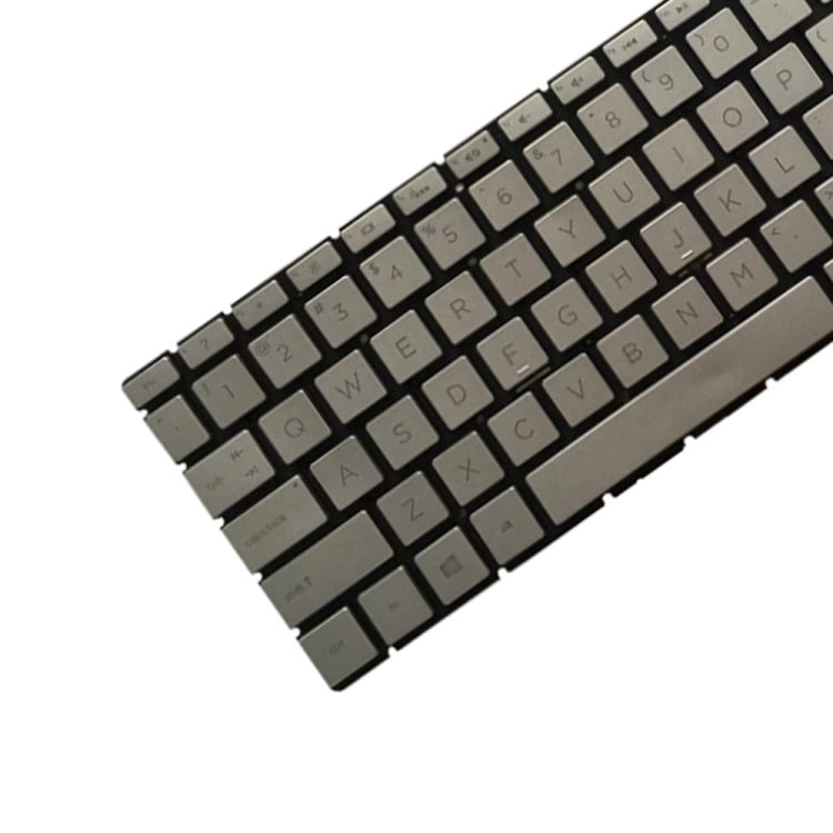 US Version Keyboard with Keyboard Backlight for HP 15-DA 15-DA0002DX 15-DA0008CA 15-DB 15-DB0003CA TPN-C135 TPN-C136 (Silver) - Replacement Keyboards by PMC TechLife | Online Shopping South Africa | PMC TechLife | Buy Now Pay Later Mobicred