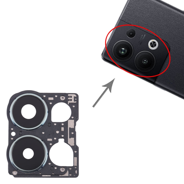 For OPPO Reno9 Pro+ Original Camera Lens Cover (Blue) - Camera Series by PMC TechLife | Online Shopping South Africa | PMC TechLife | Buy Now Pay Later Mobicred