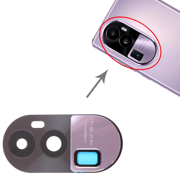 For OPPO Reno10 Pro+ Original Camera Lens Cover (Purple) - Camera Series by PMC TechLife | Online Shopping South Africa | PMC TechLife