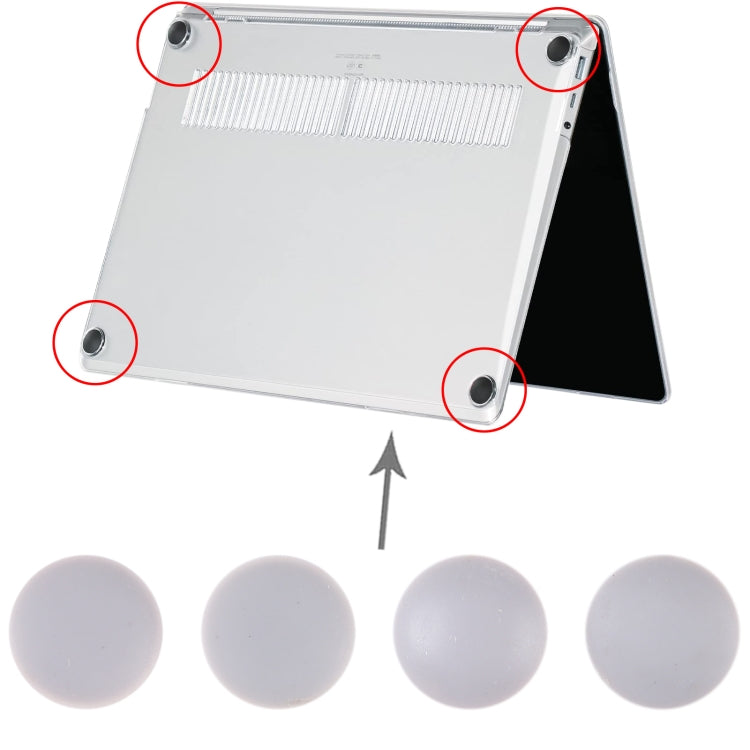 For Microsoft Surface Laptop 1 / 2 1769 13.5 inch 4 in 1 Bottom Case Rubber Mats (Grey) - Others by PMC TechLife | Online Shopping South Africa | PMC TechLife