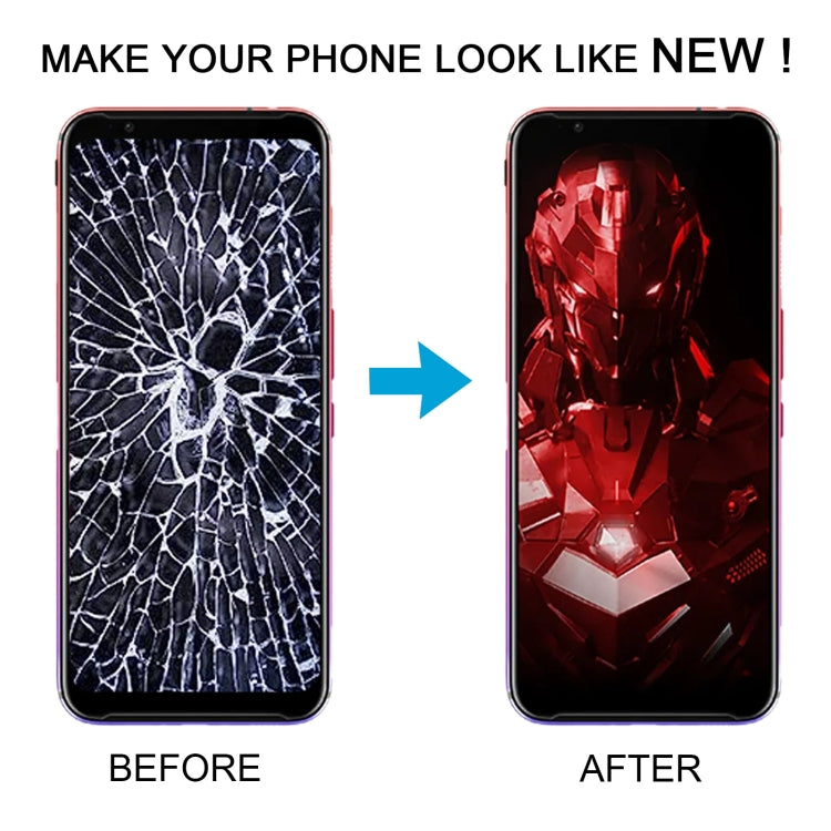 For ZTE Nubia Red Magic 3s LCD Screen Digitizer Full Assembly with Frame (Black) - For ZTE by PMC TechLife | Online Shopping South Africa | PMC TechLife