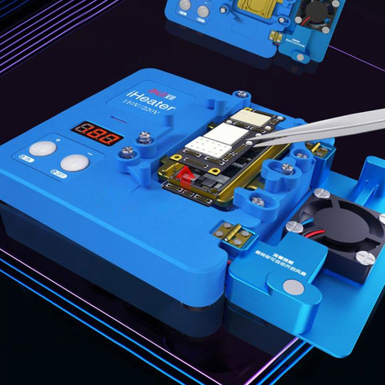 AIXUN iHeater Double Layers Board Pre-heating Soldering Rework Station, CN Plug - Repair Platform by PMC TechLife | Online Shopping South Africa | PMC TechLife