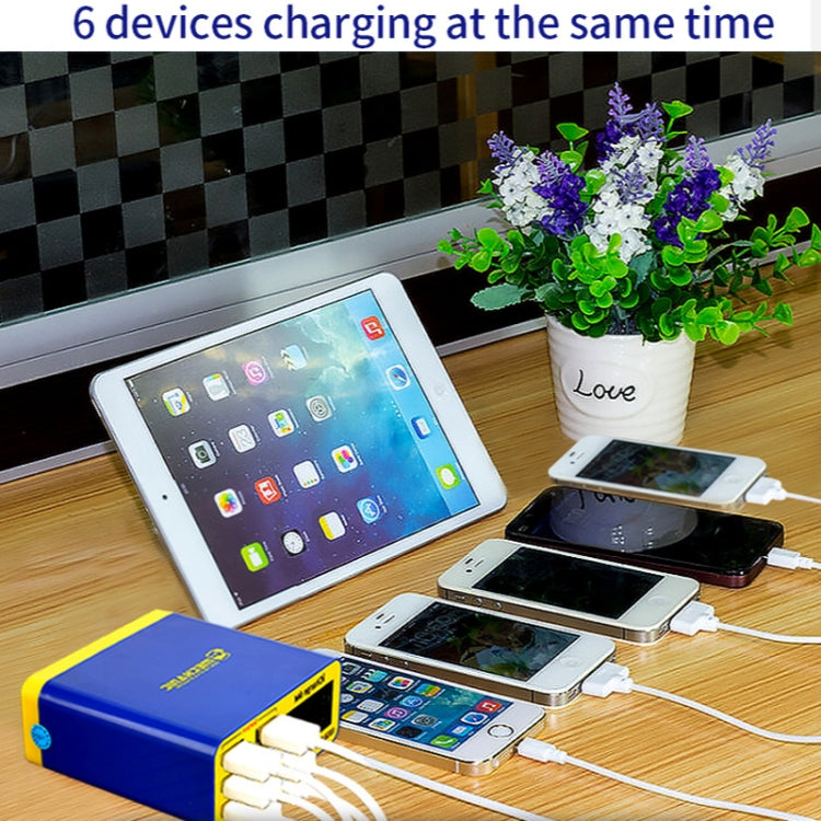 Mechanic icharge 6M QC 3.0 USB Smart Charger Support Fastcharging With LCD, EU Plug - free shipping - PMC TechLife - Order now!
