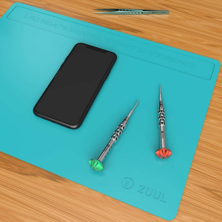 2UUL Heat Resisting Silicone Pad, Size: 40 x 28cm (Grey) - Working Mat by 2UUL | Online Shopping South Africa | PMC TechLife | Buy Now Pay Later Mobicred