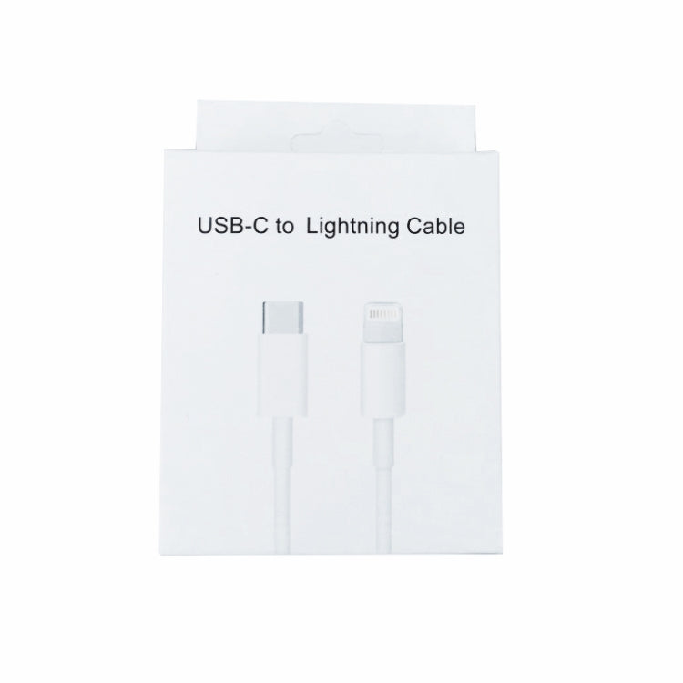 XJ-61 12W USB-C / Type-C to 8 Pin PD Fast Charging Cable, Cable Length:1m - Normal Style Cable by PMC TechLife | Online Shopping South Africa | PMC TechLife