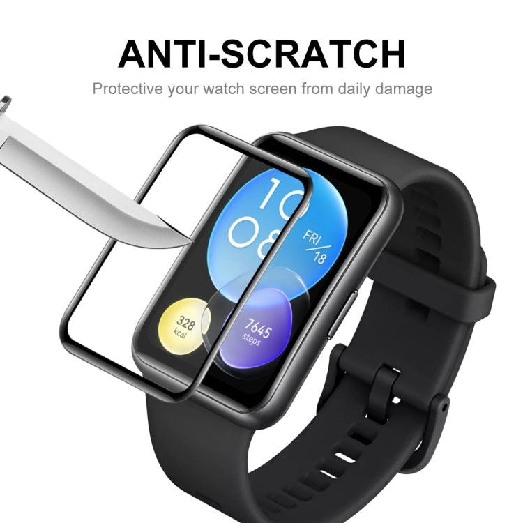 10 PCS For Huawei Watch Fit 2 ENKAY Hat-Prince 3D Full Coverage Soft PC Edge + PMMA HD Screen Protector Film - free shipping - PMC TechLife - Order now!