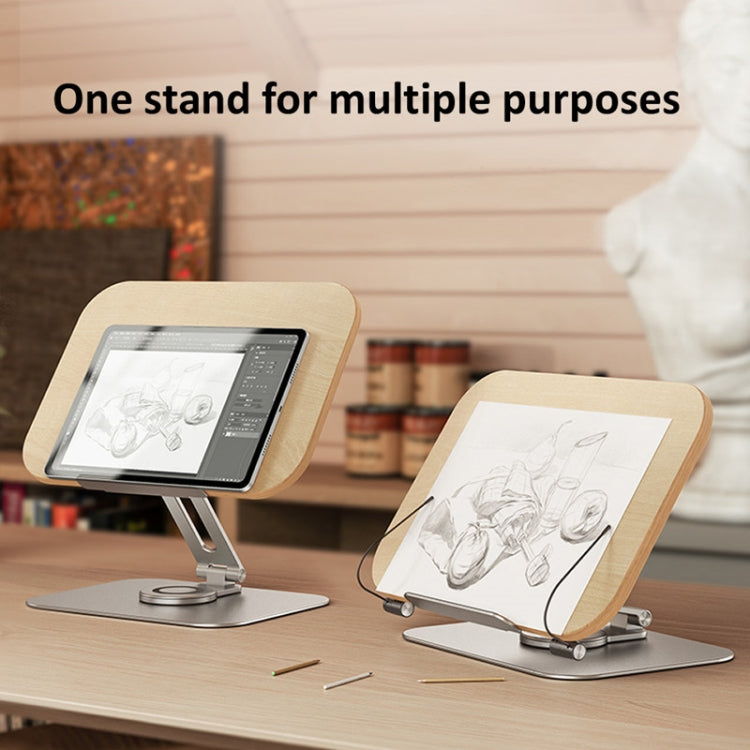 Boneruy R02 360 Degree Rotating Laptop Stand Read Book Holder - free shipping - PMC TechLife - Order now!