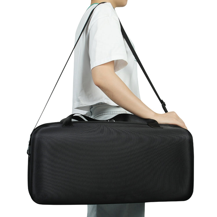 For JBL Partybox on-the-GO Bluetooth Speaker Carry Bag Storage Box Case(Black + Grey) - Protective Case by PMC TechLife | Online Shopping South Africa | PMC TechLife