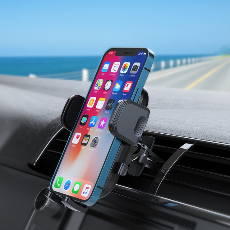 A190+X901 Car Phone Holder Air Vent Mount Coaxial Knob Adjustment Clip Stand - Car Holders by PMC TechLife | Online Shopping South Africa | PMC TechLife