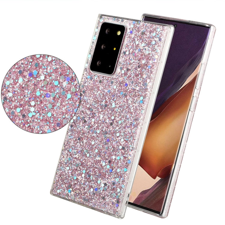 For Samsung Galaxy A31 Glitter Sequins Epoxy TPU Phone Case(Pink) - free shipping - PMC TechLife - Order now!