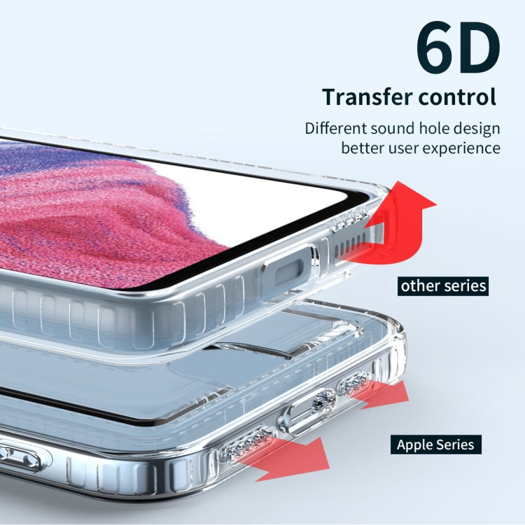 For Samsung Galaxy A54 5G Card Bag Shockproof Transparent Phone Case(Transparent) - free shipping - PMC TechLife - Order now!