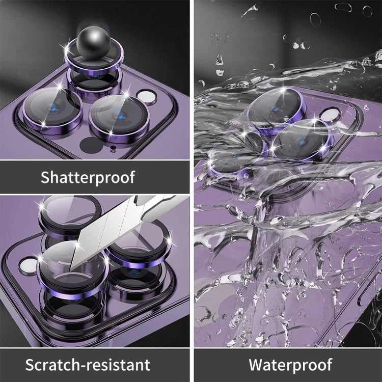 For iPhone 14 / 14 Plus ENKAY AR Anti-reflection Camera Lens Glass Full Film(Red) - iPhone 14 Tempered Glass by ENKAY | Online Shopping South Africa | PMC TechLife | Buy Now Pay Later Mobicred