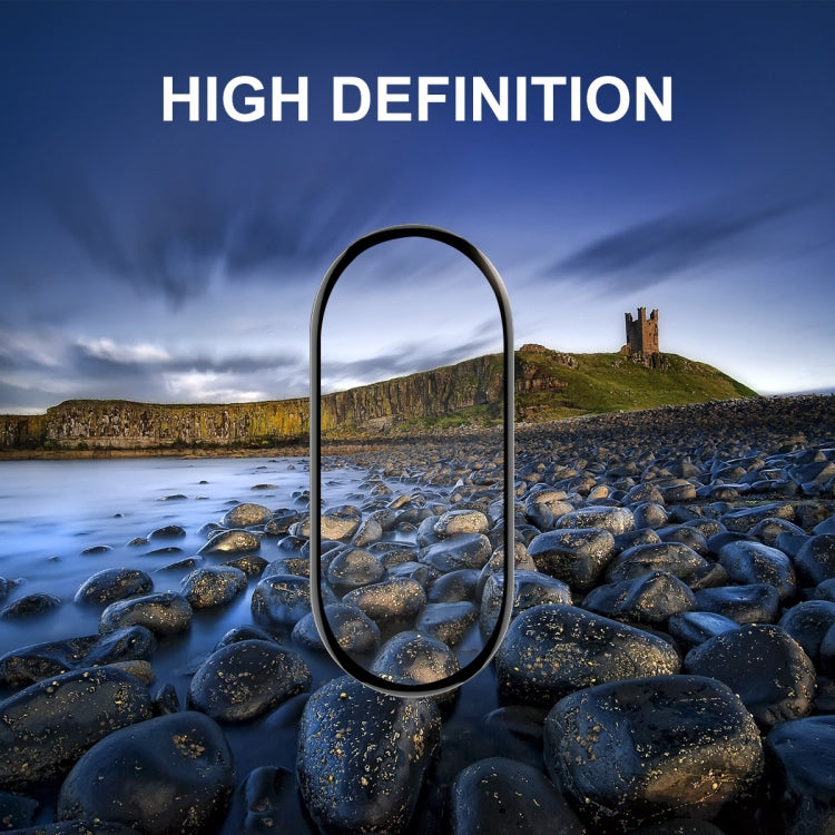 2pcs For Xiaomi Band 8 ENKAY Hat-Prince 3D Full Coverage Soft PC Edge + PMMA HD Screen Protector Film - Smart Wear by ENKAY | Online Shopping South Africa | PMC TechLife