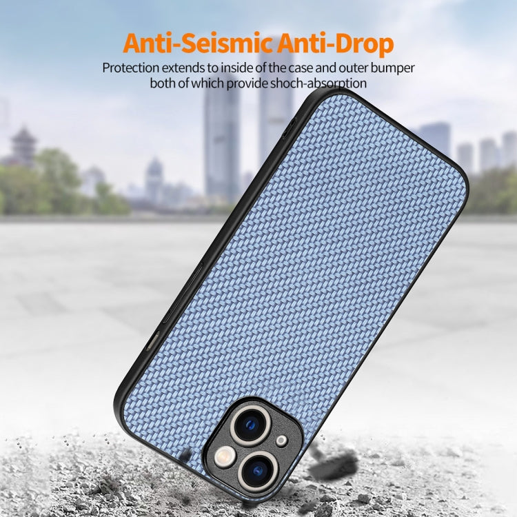 For iPhone 15 ENKAY Fiber Leather Skin PC Phone Case with High Aluminum-silicon Glass Film(Green) - iPhone 15 Cases by ENKAY | Online Shopping South Africa | PMC TechLife | Buy Now Pay Later Mobicred