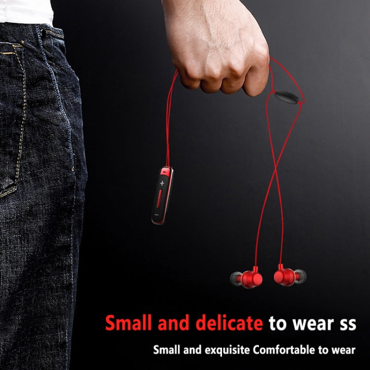 BT315 Sport Bluetooth Headset Wireless Stereo Earphone Bluetooth 4.1 Earpiece With Mic Sport Bass Magnetic Necklace Earpiece(Blue) - Sport Earphone by PMC TechLife | Online Shopping South Africa | PMC TechLife