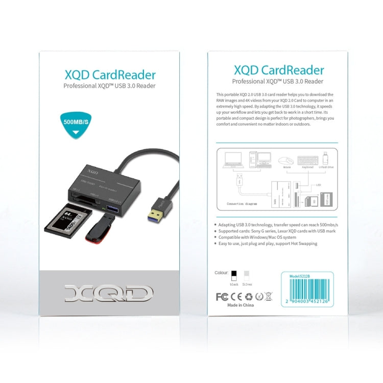 Onten 5212B USB3.0 To XQD + SD Card High-Speed Card Reader - by Onten | Online Shopping South Africa | PMC TechLife | Buy Now Pay Later Mobicred