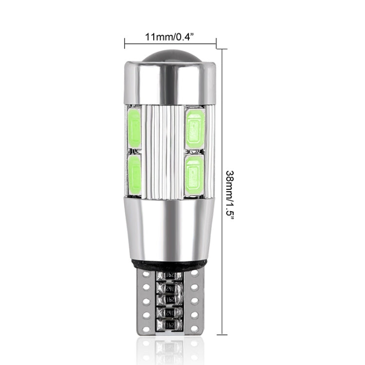2PCS Car Styling Car Auto LED T10 194 W5W 10 SMD 5630 LED Light Bulb LED Light Parking Car Side Light - Clearance Lights by PMC TechLife | Online Shopping South Africa | PMC TechLife