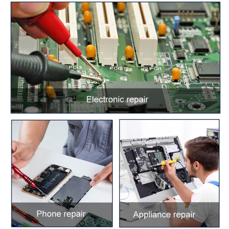 ANENG ST201 AC And DC Digital Clamp Multimeter Voltage And Current Measuring Instrument Tester(Red) - free shipping - PMC TechLife - Order now!