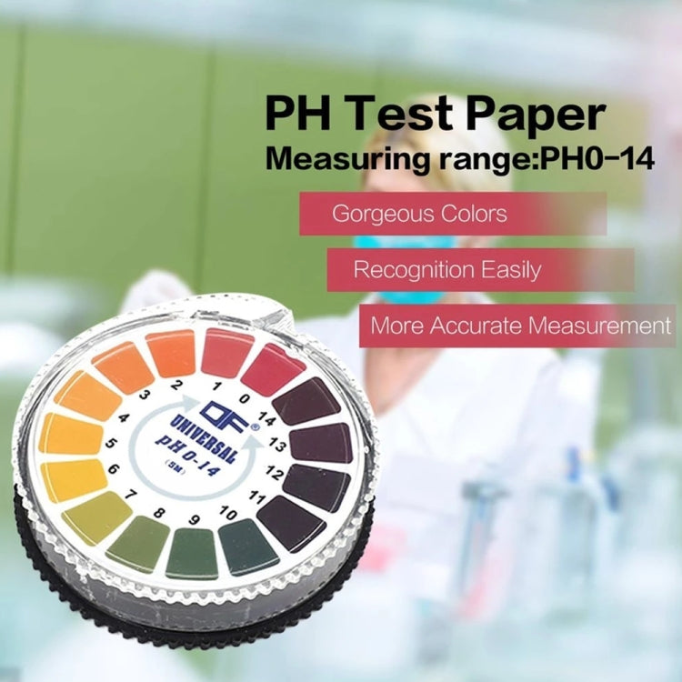 5Meters 0-14 PH Test Paper Alkaline Acid Indicator Paper For Water Urine Saliva Litmus Testing Measuring Analysis Kits - free shipping - PMC TechLife - Order now!