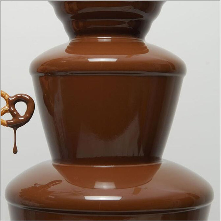 4 Layers Electrical Chocolate Fountain Chocolate Melt Fondue Waterfall Machine - free shipping - PMC TechLife - Order now!