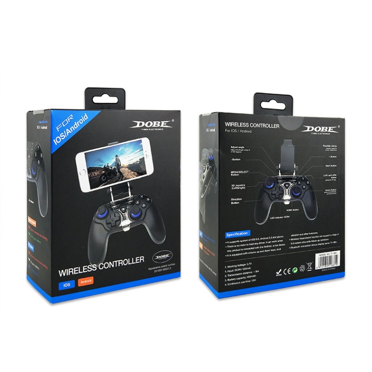 DOBE TI-1881 Bluetooth 4.0 Android IOS Mobile Phone Wireless Controller Supports Foreign MFI Games - free shipping - PMC TechLife - Order now!
