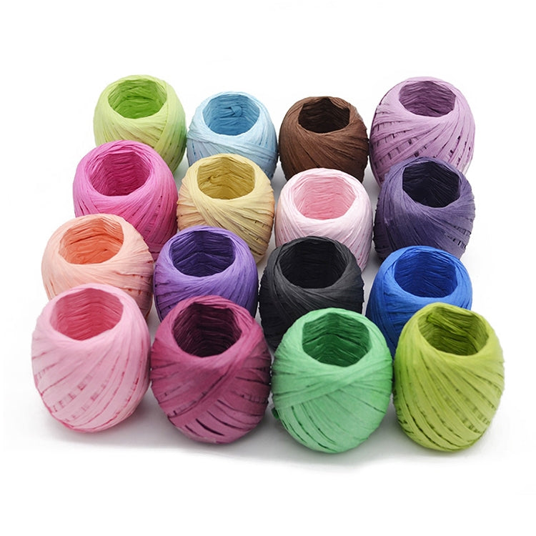 20M Paper Rope Raffia Ribbon Natural Lace Rope Gift Box Wrapping DIY Decoration(Royal Blue) - free shipping - PMC TechLife - Order now!
