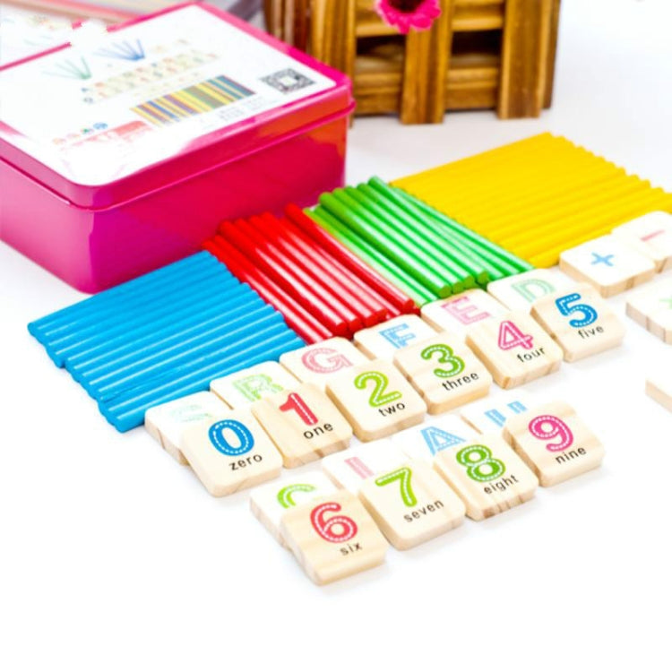 Montessori Early Learning Math Tools Digital Stick Children Kindergarten Teaching Aids(Magnetic Stickers) - Teaching Resources by PMC TechLife | Online Shopping South Africa | PMC TechLife | Buy Now Pay Later Mobicred