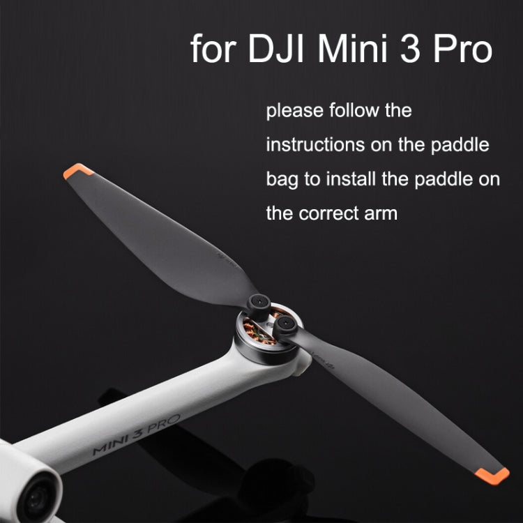 Original DJI Mini 4 Pro/Mini 3 Pro 2 Pairs Propeller(Black) - DIY Propeller by DJI | Online Shopping South Africa | PMC TechLife | Buy Now Pay Later Mobicred