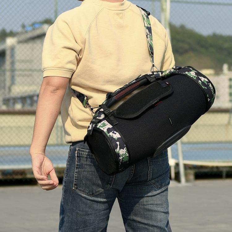 For JBL Boombox Bluetooth Speaker Single-Shoulder Strap Storage Bag With Phone Bag(Camouflage) - Protective Case by PMC TechLife | Online Shopping South Africa | PMC TechLife