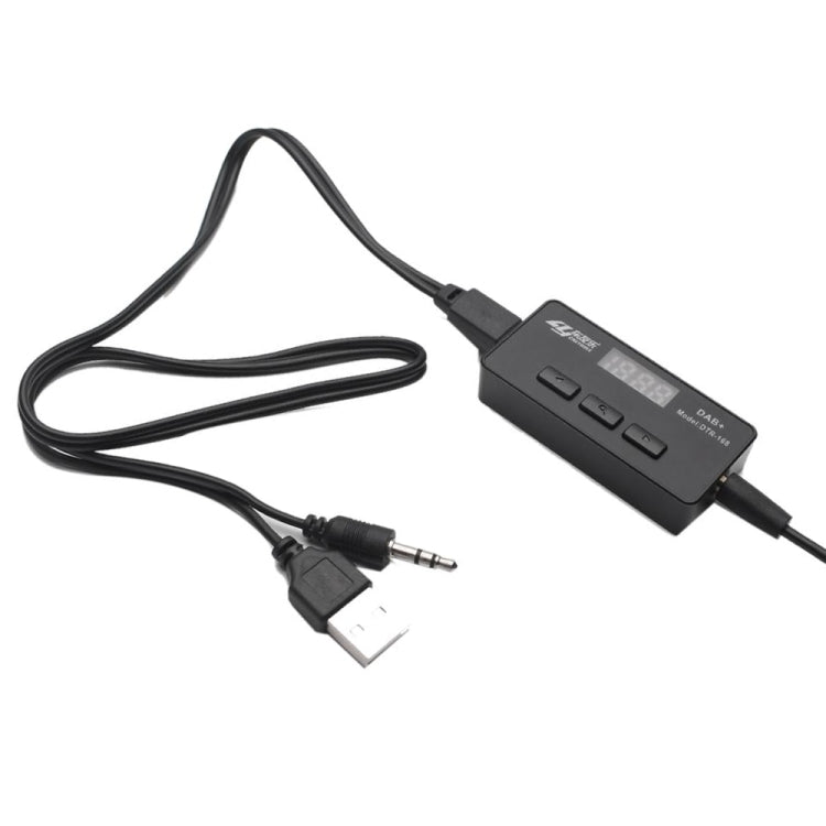 DAB+Digital Broadcasting Receiver Box Car DAB+Receiver Box with FM Forwarding - free shipping - PMC TechLife - Order now!