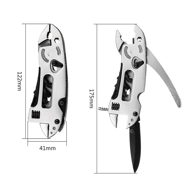 Outdoor Camping Multi-function Pliers Wrench Combination Tool - Pliers by PMC TechLife | Online Shopping South Africa | PMC TechLife