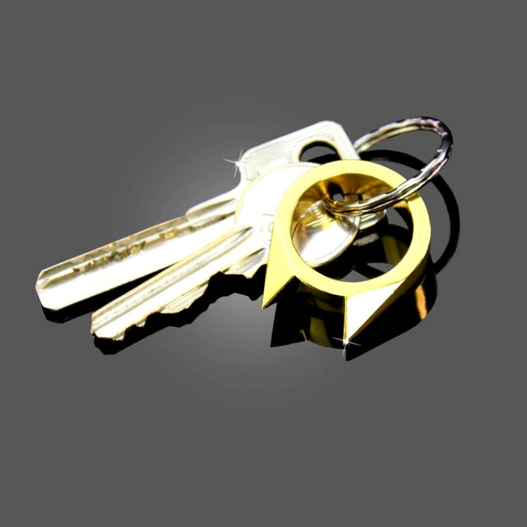 Women Men Safety Survival Ring Tool Self Defence Stainless Steel Finger Defense Ring(Black) - Self-defense Protection by PMC TechLife | Online Shopping South Africa | PMC TechLife