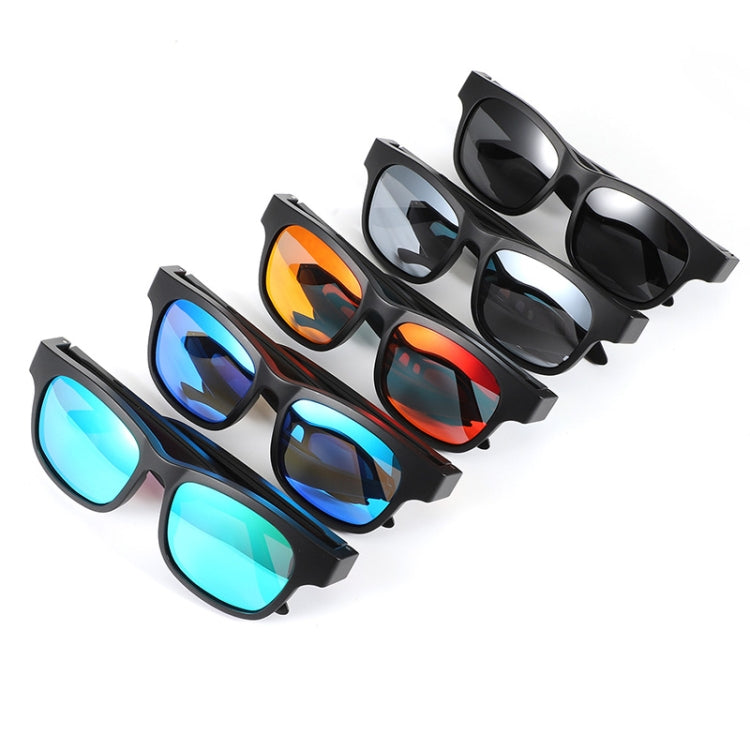 A12 Smart Bluetooth Audio Sunglasses Bluetooth Glasses(Blue) - Bluetooth Earphone by PMC TechLife | Online Shopping South Africa | PMC TechLife
