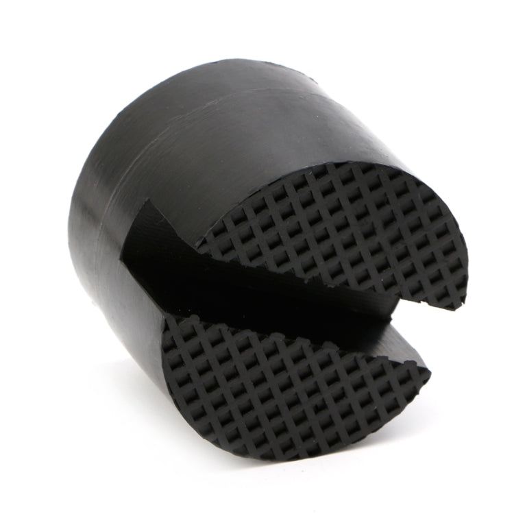 Floor Slotted Car Rubber Jack Pad Frame Protector Adapter Jacking Disk Pad Tool(Black) - Car Jacks by PMC TechLife | Online Shopping South Africa | PMC TechLife