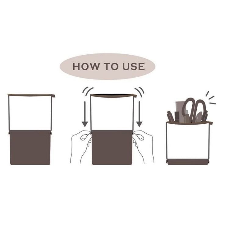 Corduroy Retractable Drop-Down Pencil Case Student Stationery Storage Bag(White Cat) - Pen Holder by PMC TechLife | Online Shopping South Africa | PMC TechLife