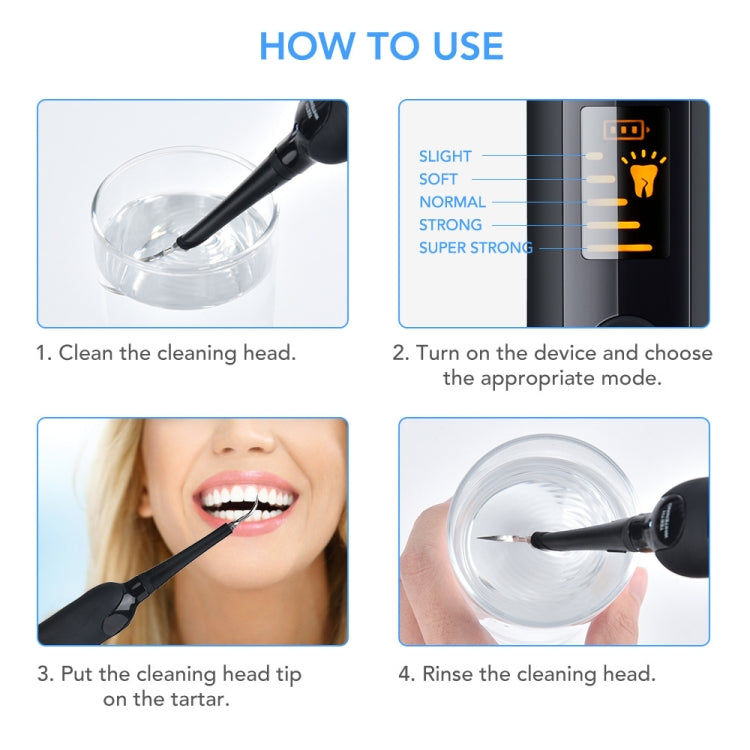 Dental Cleaning And Scaler Household Portable Electric Dental Care Tool Beauty Dental Instrument - Oral Irrigators by PMC TechLife | Online Shopping South Africa | PMC TechLife