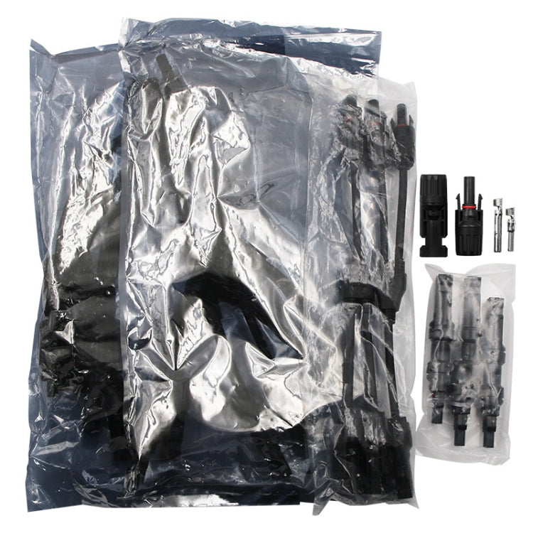 10 Sets MC4 4 in 1 MC4 Photovoltaic Connector Solar Branch Connector Solar Panel Male And Female Plug Accessories - Connectors by PMC TechLife | Online Shopping South Africa | PMC TechLife