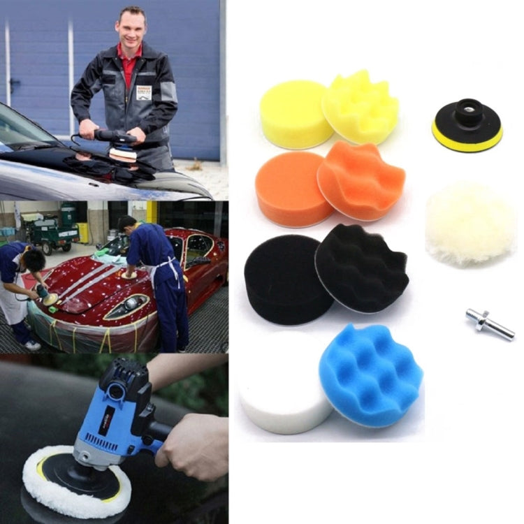 7 Inch 11 In 1 3-7 Inch Car Polishing and Waxing Sponge Plate Sponge Pad Set - free shipping - PMC TechLife - Order now!