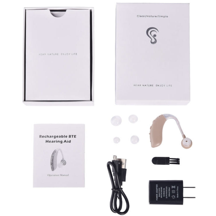 G25 Bluetooth Hearing Aid Elderly Sound Amplifier Sound Collector, Colour: EU Plug(Skin Color) - Hearing Aids by PMC TechLife | Online Shopping South Africa | PMC TechLife