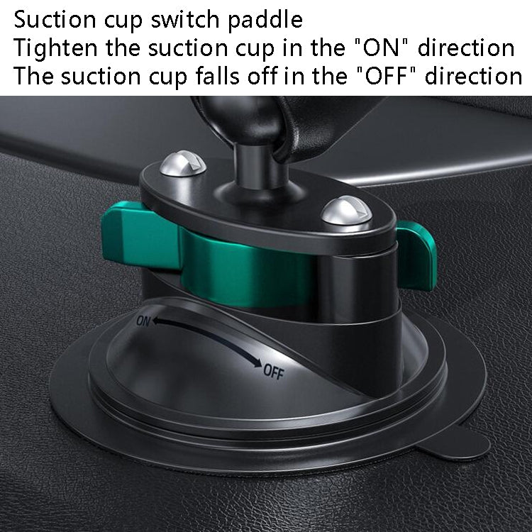 Bus Truck Mobile Phone Bracket Suction Cup Car Mobile Phone Bracket(Folding Flat Back Clip) - Universal Car Holders by PMC TechLife | Online Shopping South Africa | PMC TechLife | Buy Now Pay Later Mobicred