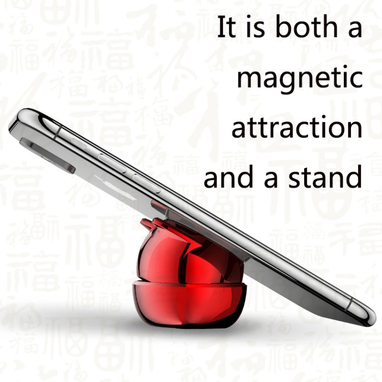 Multifunctional Magnetic Sticking Type Mobile Phone Car Holder(Black) - Car Holders by PMC TechLife | Online Shopping South Africa | PMC TechLife