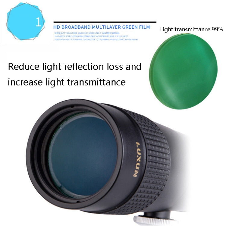 LUXUN 10-30x40 Single-Cylinder HD High-Power Telescope Mobile Phone Mini Telescope(Telescope Set) - free shipping - PMC TechLife - Order now!