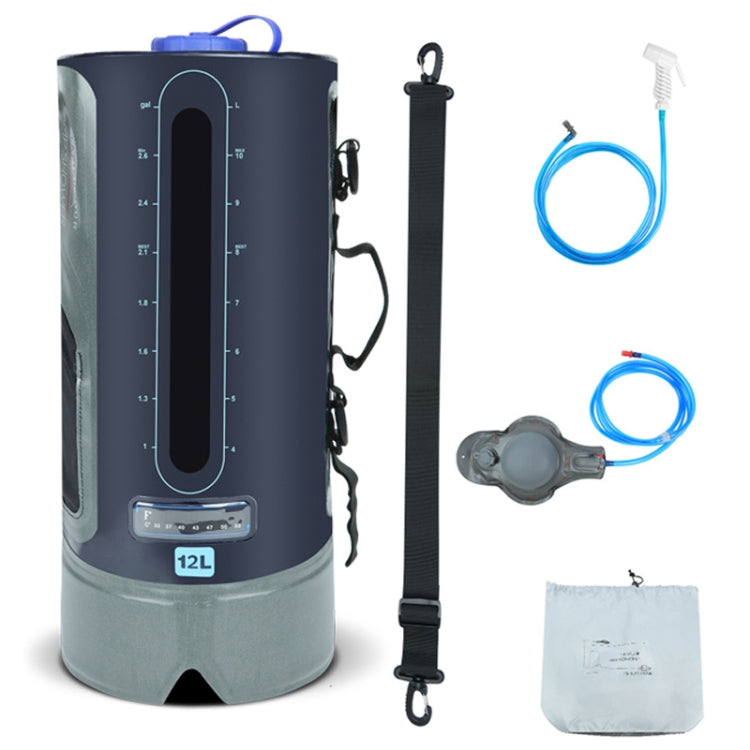AFISHTOUR FW2078 12L Outdoor Bath Water Storage Bag Portable Camping Bath Bag, Colour: Spherical Air Pump - Kettles by PMC TechLife | Online Shopping South Africa | PMC TechLife