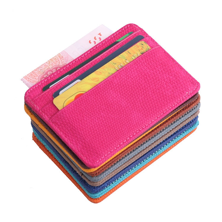KT1002 RFID Function Lizard Pattern Bank Card Holder PU Business Card Case(Red) - Antimagnetic RFID Package by PMC TechLife | Online Shopping South Africa | PMC TechLife | Buy Now Pay Later Mobicred