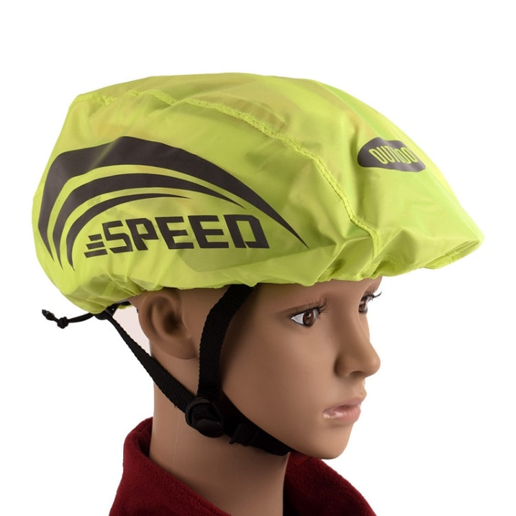 2 PCS Cycling Helmet Rain Cover Outdoor Reflective Safety Helmet Cover, Size: Free Size(Fluorescent Green (Style 1)) - free shipping - PMC TechLife - Order now!